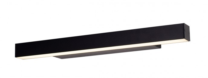 Stenska LED svetilka LINEAR W0264, črna