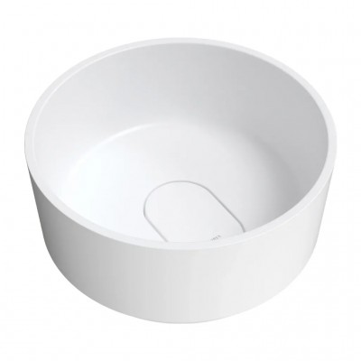 Nadpultni umivalnik CADENCE M+, ø42 cm, mat bela