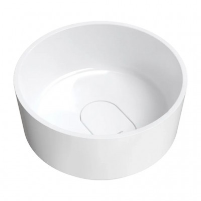 Nadpultni umivalnik CADENCE M+, ø42 cm, sijaj bela