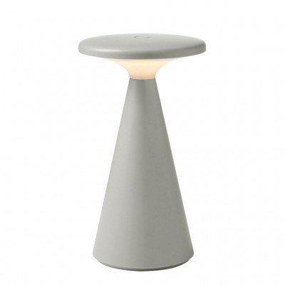 Namizna svetilka FUNGHI T0064, siva
