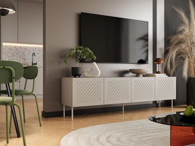 TV omara SIENA, 200 cm, bež