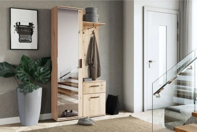 Omara za predsobo/hodnik LUX, artisan hrast