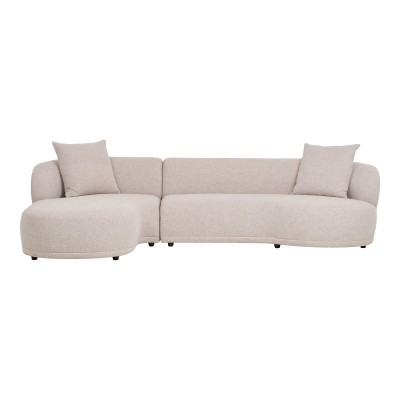 Sedežna garnitura Kingston Lounge, 294x90/175 cm, naravna