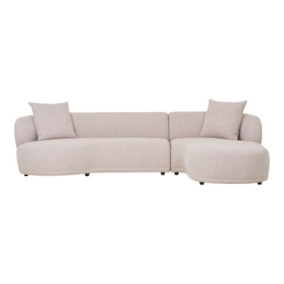 Sedežna garnitura Kingston Lounge, 294x90/175 cm, naravna