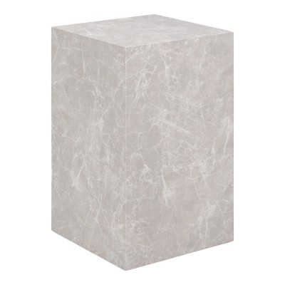Pragov stranski stol, 30x30 cm, marmor