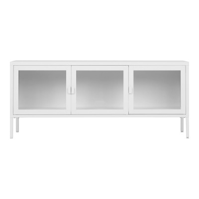 TV omara BRISBANE, 130 x 55 cm, bela