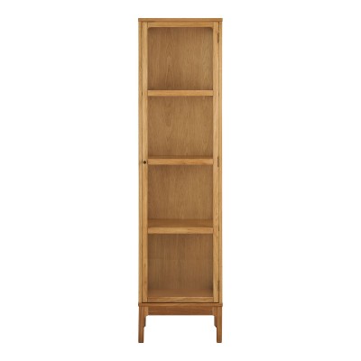 Vitrina ZAMORA, 40×180 cm, hrast