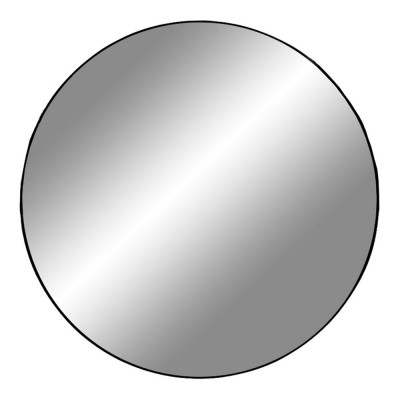 Ogledalo JERSEY, 100 cm, črno
