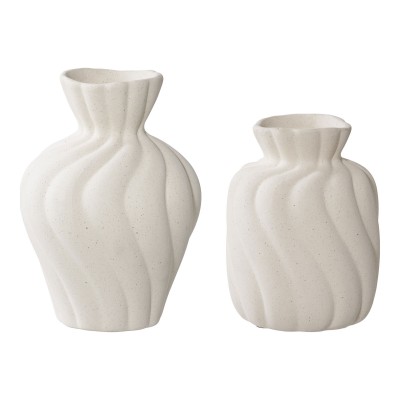 Vaza, 9/11x8,8/10,5 cm, bela