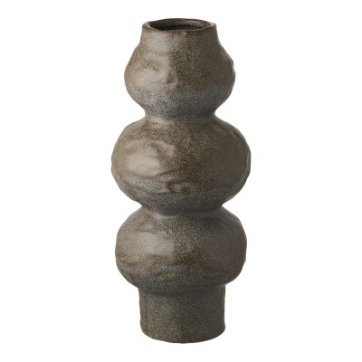 Vaza, 14,5x14,5 cm, temno siva