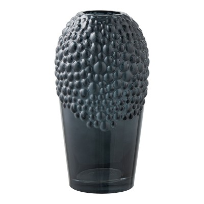 Vaza, 14x14 cm, temno siva