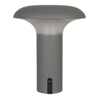 Ramsey LED svetilka, 17x17 cm, siva / mat