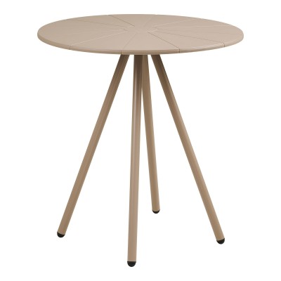 Vrtna bistro miza Barletta, ø70 cm, taupe