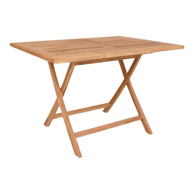 Vrtna jedilna miza Oviedo, 120 x 80 cm, teak