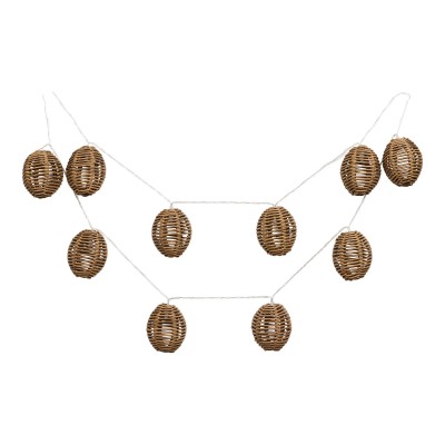 Carlisle LED svetlobni niz, 6x180 cm, naravna / črna