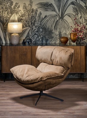 Lounge fotelj ROGER, rjava