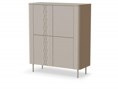 Komoda TIRANTE, 100 cm, kašmir