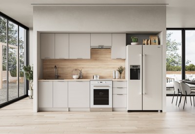 Kuhinjski set BARCELONA 240 cm, kašmir/sonoma hrast