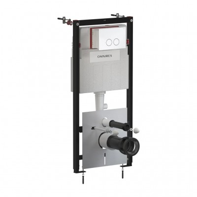 Vgradni WC splakovalni set STRONGFRAME ECO s tipko MINIMAL, več barv