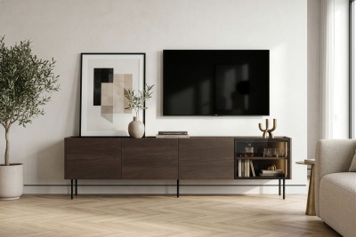 TV omara DUNARI, 220 cm, dunin hrast