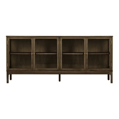 Zamora omara, 40x180 cm, temno rjava