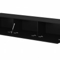 TV omarica NOVA, 186 cm, mat črna