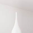 Viseča svetilka DROP P0235, bela