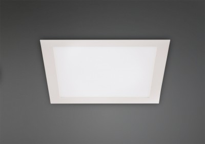 Vgradna LED svetilka Maxlight Panelled Square, H0053, bela