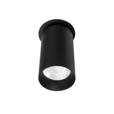 Vgradna LED svetilka Maxlight Halo D, H0127, črna