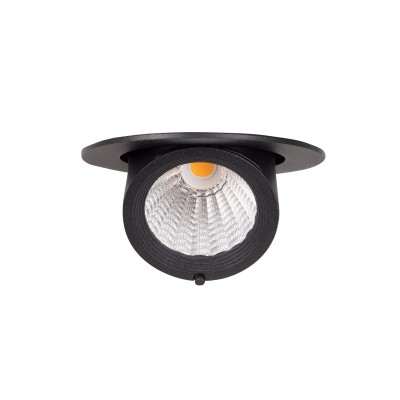 Vgradna LED svetilka Maxlight Rubio, H0133, črna