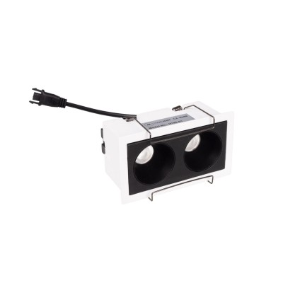 Vgradna LED svetilka Maxlight Modular, dopolnjena z modulom HM180 in gonilnikom HT180, H180.01, bela