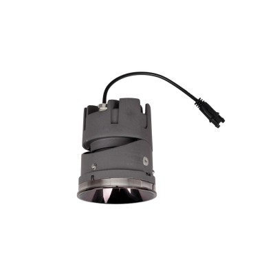 Vgradna LED svetilka Maxlight Spilio 4000K LED modul 10W IP65, HM190, črna