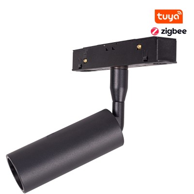 Magnetna tirna svetilka Maxlight Magnetic Reflector 4,7W Zigbee, M0008Z, črna