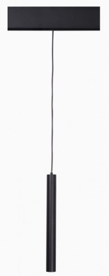 Magnetna tirna svetilka Maxlight Magnetic Pendant Spot On/Off, M0012N, črna