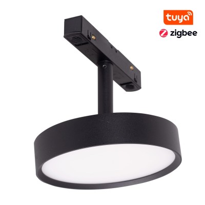 Magnetna tirna svetilka Maxlight Magnetic Spotlight 12W Zigbee, M0014Z, črna
