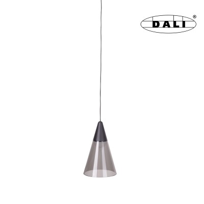 Magnetna tirna svetilka Maxlight Magnetic Pendant Shade Dali, M0015D, črna
