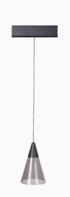 Magnetna tirna svetilka Maxlight Magnetic Pendant Shade On/Off, M0015N, črna
