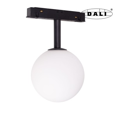 Magnetna tirna svetilka Maxlight Magnetic Fixed Globe Dali, M0016D, črna