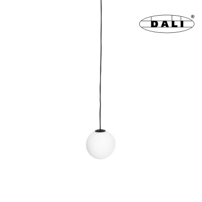 Magnetna tirna svetilka Maxlight Magnetic Pendant Globe Dali, M0017D, črna