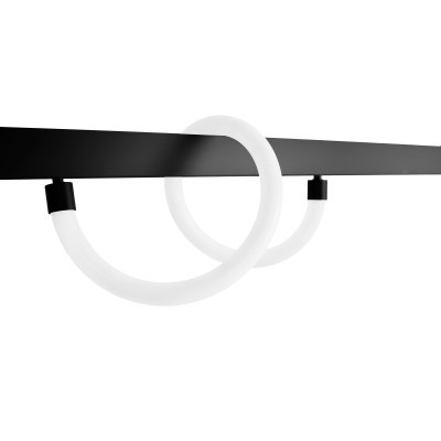 Magnetna tirna svetilka Maxlight Magnetic Tube 1 meter On/Off, M0021N, črna