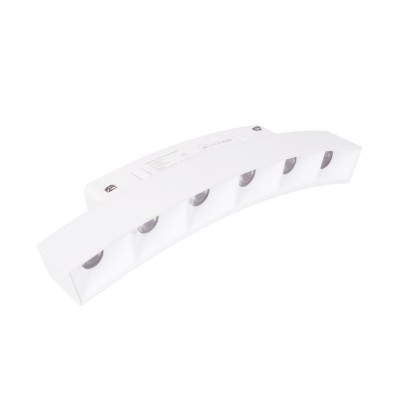 Magnetna tirna svetilka Maxlight Magnetic Arc grid Zigbee, M0040Z, črna