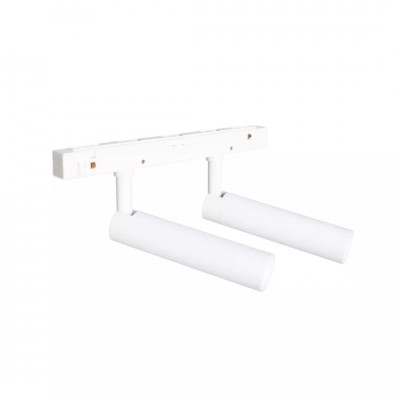 Magnetna tirna svetilka Maxlight Magnetic Reflector 2×5W Vklop/Izklop, M0048N, bela