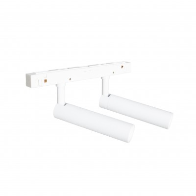Magnetna tirna svetilka Maxlight Magnetic Reflector 2×5W Zigbee, M0048Z, bela