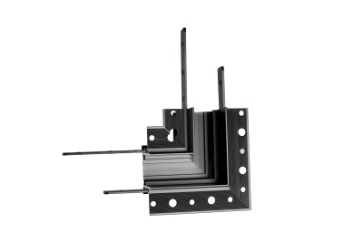 Magnetni dodatki za tirnico Maxlight Magnetic 90° kot za vgradno tirnico MT0006/MT0007, MT0008, črna
