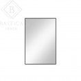 Ogledalo TINY BORDER STRAIGHT, 90x60 cm, črna
