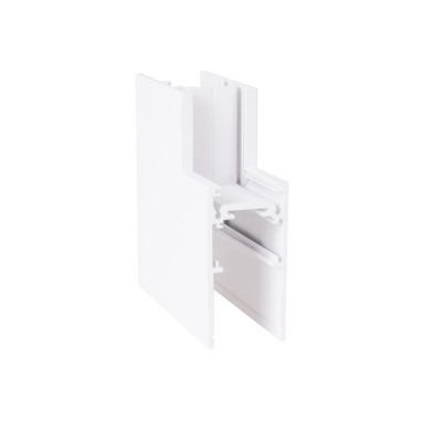 Magnetni dodatki za tirnico Maxlight Magnetni zamaknjeni kot za visokoprofilno površinsko tirnico MT0018/MT0019, MT0021, bel