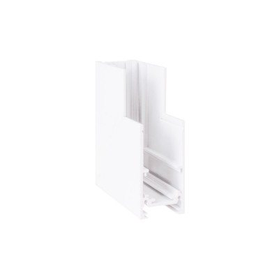 Magnetni dodatki za tirnico Maxlight Magnetni stensko-stropni kot za visokoprofilno površinsko tirnico MT0018/MT0019, MT0022, bela