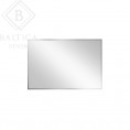Ogledalo TINY BORDER STRAIGHT, 90x60 cm, srebrna
