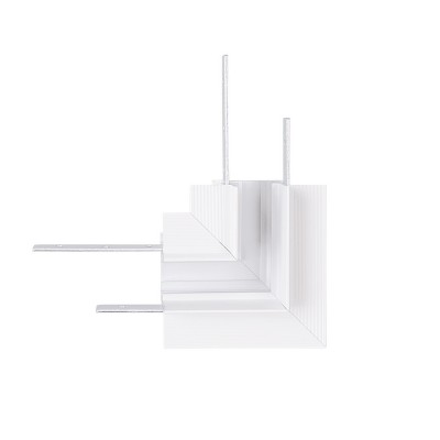 Magnetni tirni dodatki Maxlight Magnetic 90° vgradni tirni kot za MT0023/MT0024, MT0025, bel
