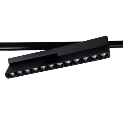 Micro11 tirna svetilka MAXLIGHT Micro11 zložljiva mreža 12W Zigbee, N0005Z, črna